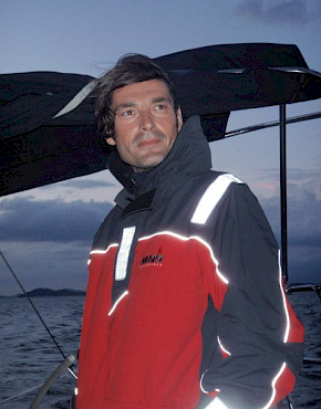Hannes, Leiter der Surfstation, staatlich geprüfter Segelinstruktor, Skipper